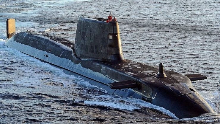 Βρετανικό υποβρύχιο κλάσης Astute στη Μεσόγειο (βίντεο)